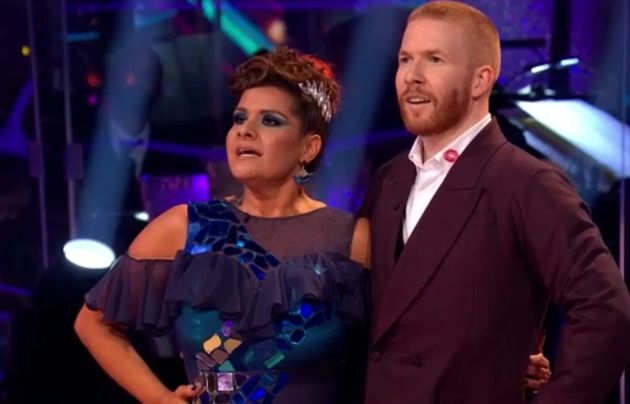 Nina Wadia and Neil Jones