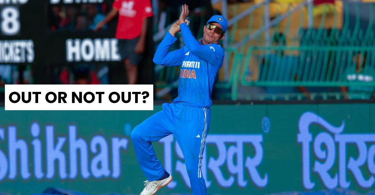 Shubman Gill catch