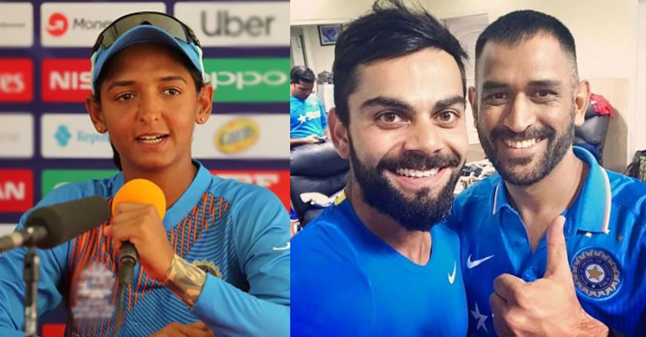 Harmanpreet Kaur on Virat Kohli and MS Dhoni