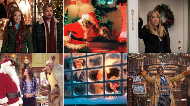 A selection of Netflix's Christmas offerings for 2022