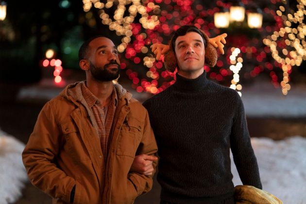 Philemon Chambers and Michael Urie star in Netflix's Single All The Way