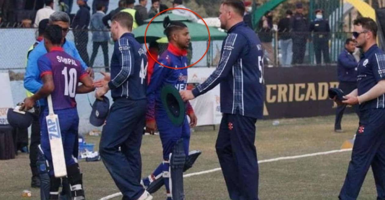 Sandeep Lamichhane, Scotland players