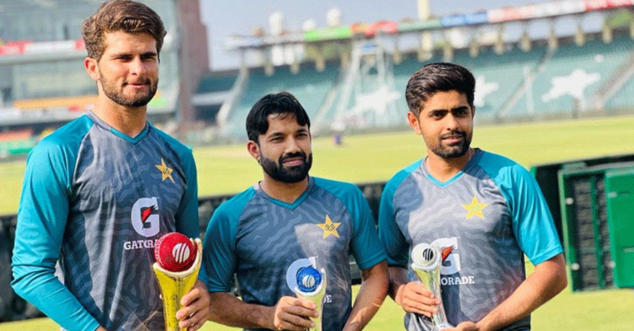 Shaheen Afridi, Mohammad Rizwan, Babar Azam