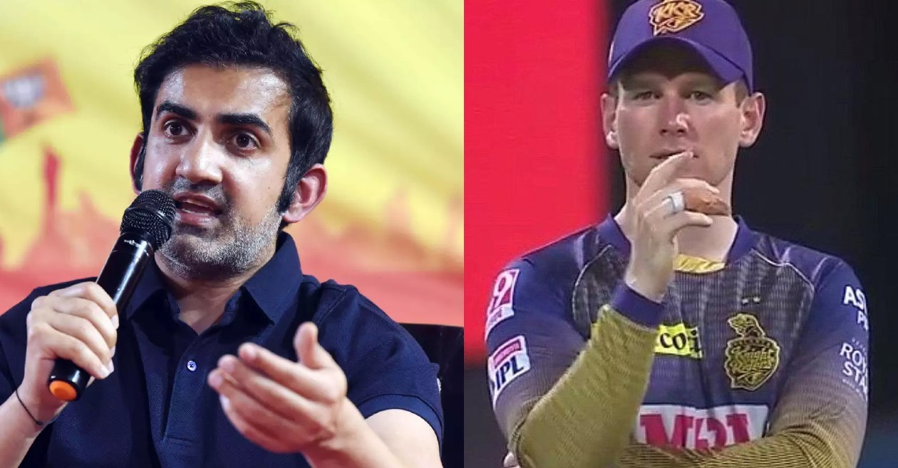 Gautam Gambhir and Eoin Morgan