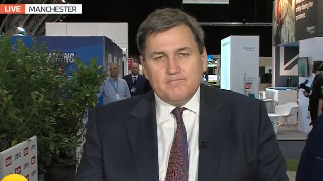 Kit Malthouse speaking on Good Morning Britain