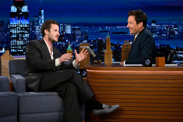 Joseph Quinn made his talk show debut on Jimmy Fallon on Monday 