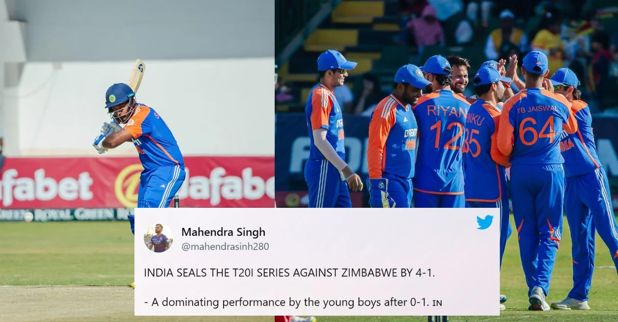 India beat Zimbabwe in the fifth T20I