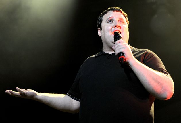 MANCHESTER, ENGLAND - MAY 30: Comedian Peter Kay appears as special surprise guest introducing Keane performing at Manchester Apollo on May 30, 2012 in Manchester, England. (Photo by Shirlaine Forrest/WireImage)