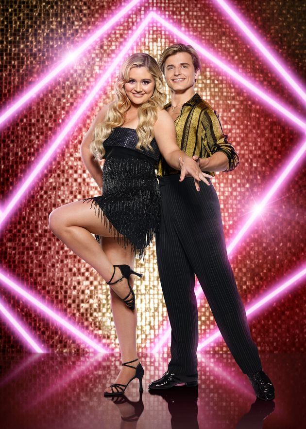 Tilly and Nikita in their official Strictly photo