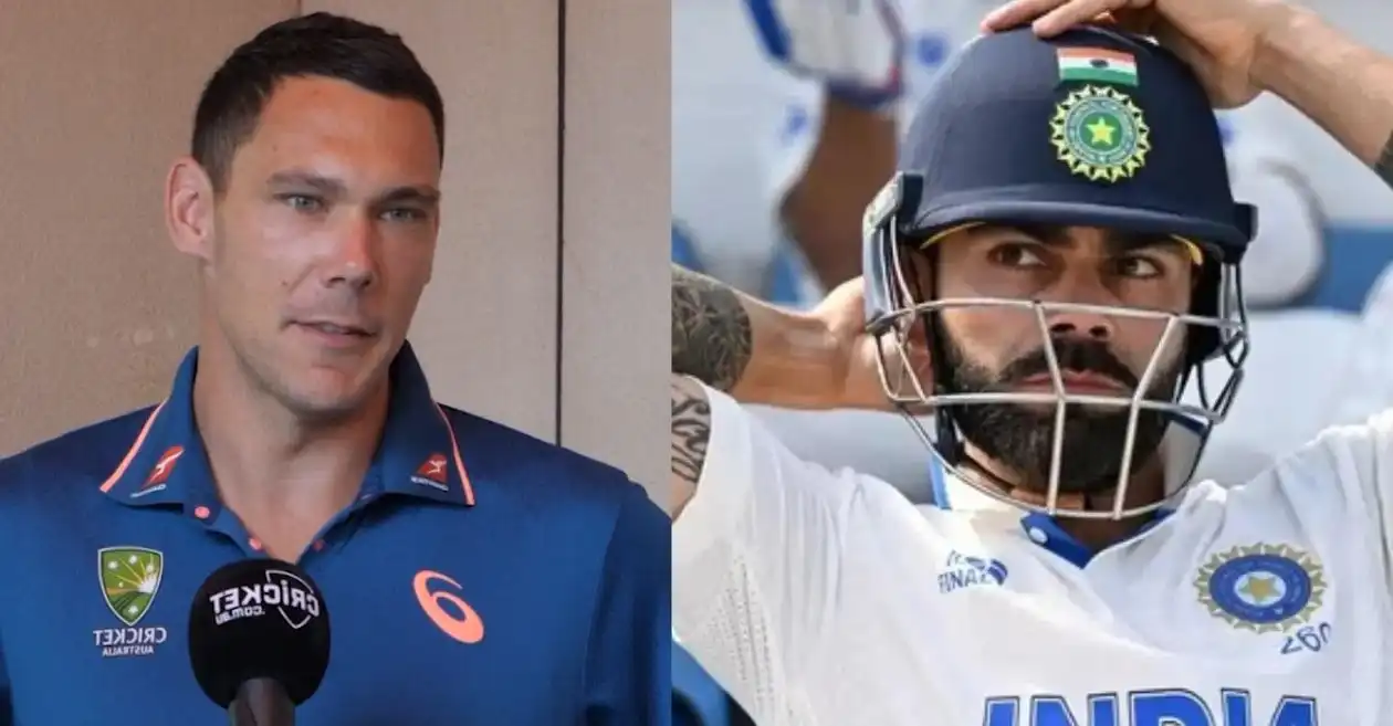 Scott Boland on Virat Kohli