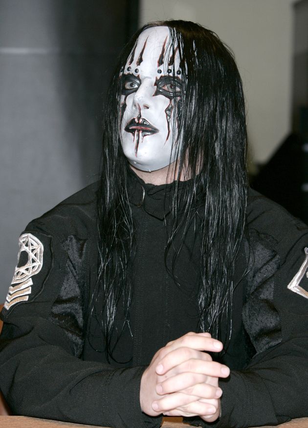 Joey Jordison of Slipknot during Slipknot In-Store Appearence At Virgin Megastore In Paris at Virgin Megastore in Paris, France. (Photo by Jean Baptiste Lacroix/WireImage)