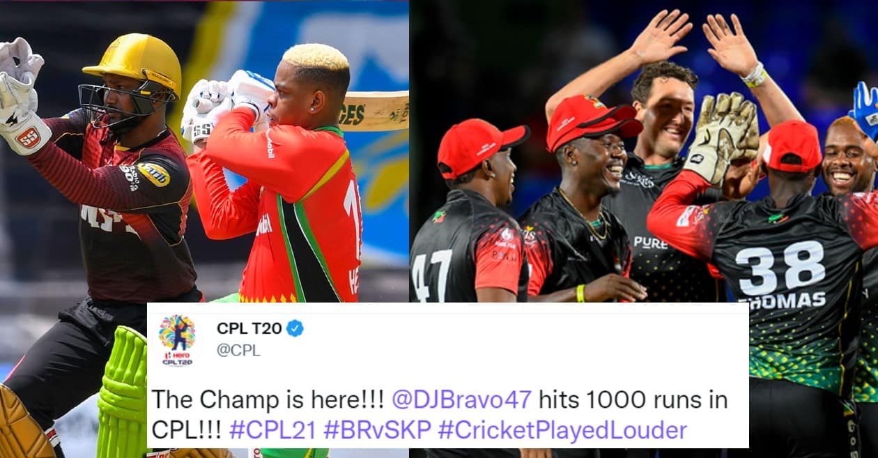 Warriors and Patriots win their first games in CPL 2021