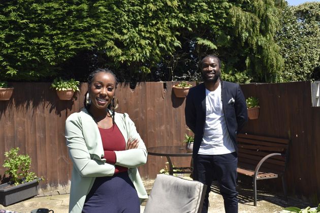 Scarlette Douglas with her brother Stuart.