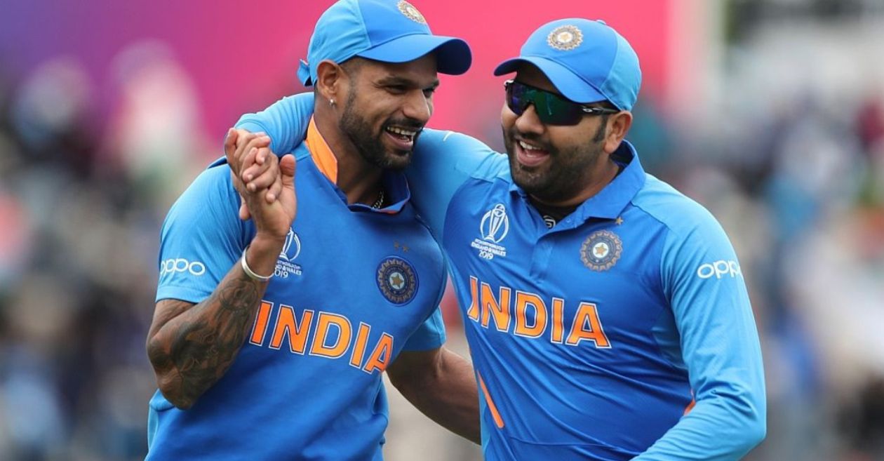 Shikhar Dhawan and Rohit Sharma