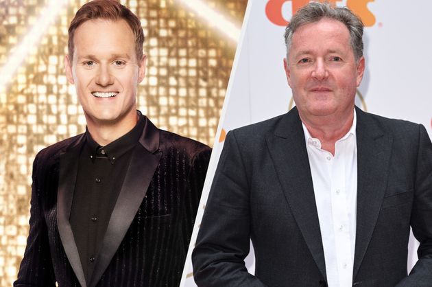 Dan Walker and Piers Morgan