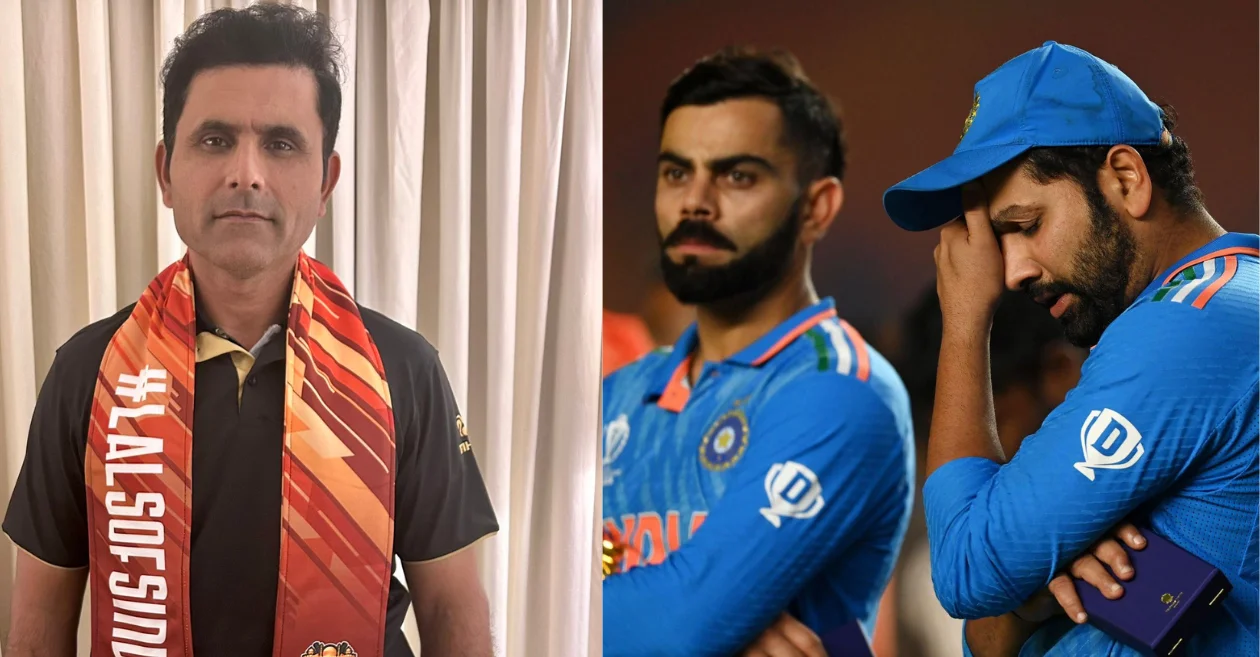 Abdul Razzaq, Virat Kohli and Rohit Sharma