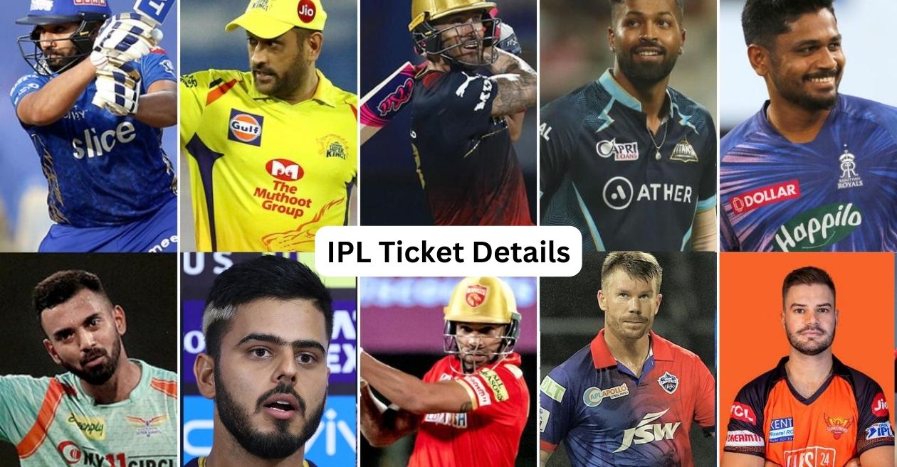 IPL 2023 Ticket Details