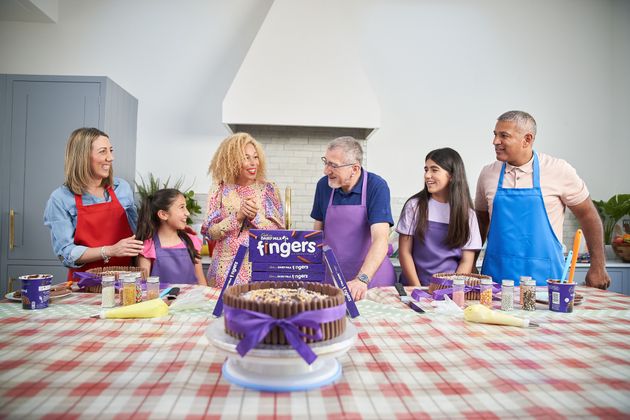 Cake Decorating with Cadbury Dairy Milk Fingers