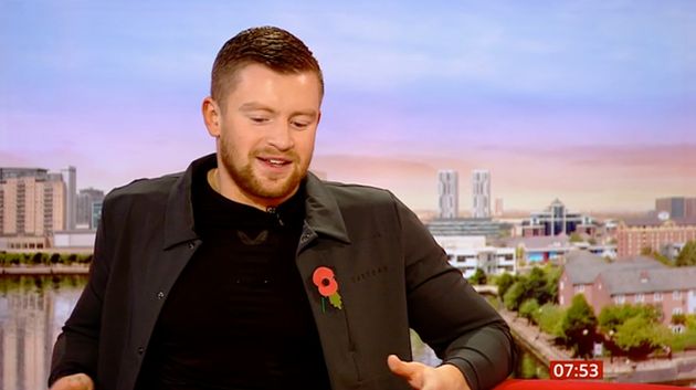 Adam Peaty on BBC Breakfast