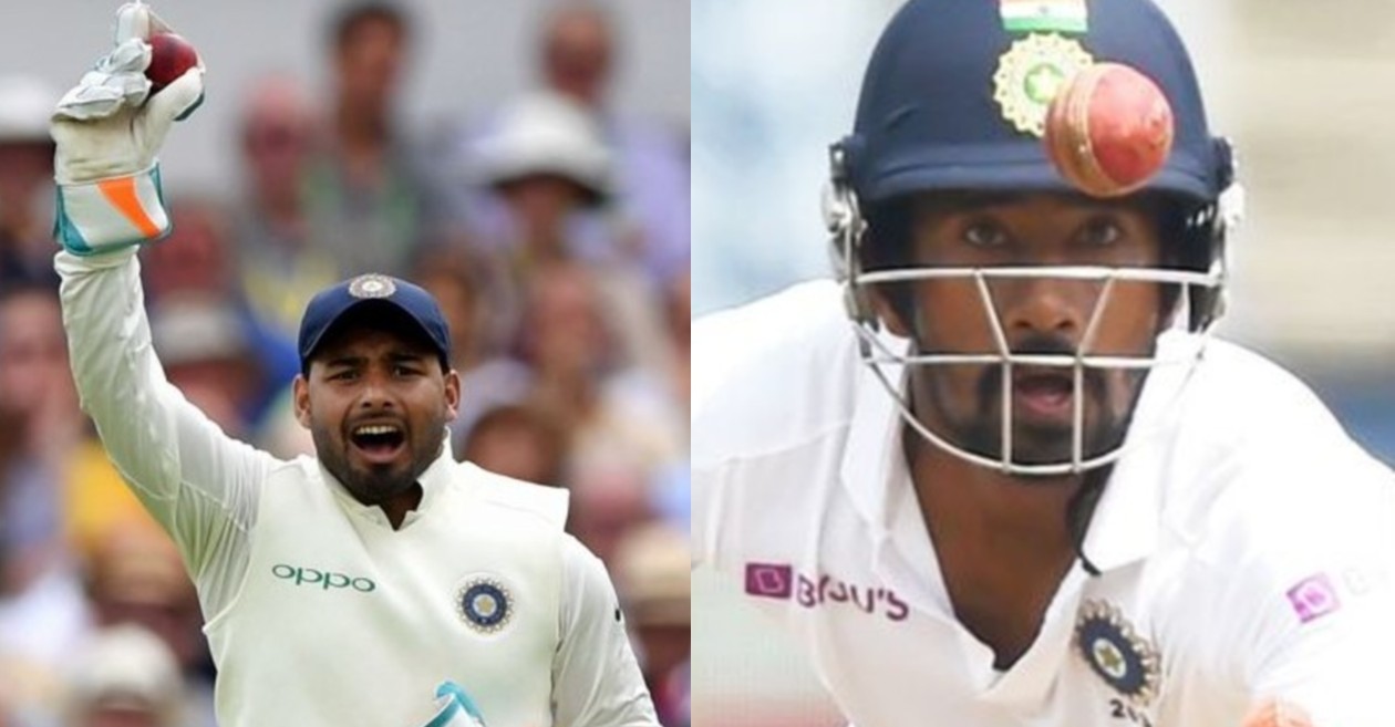 Rishabh Pant and Wriddhiman Saha