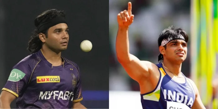 Suyash Sharma and Neeraj Chopra