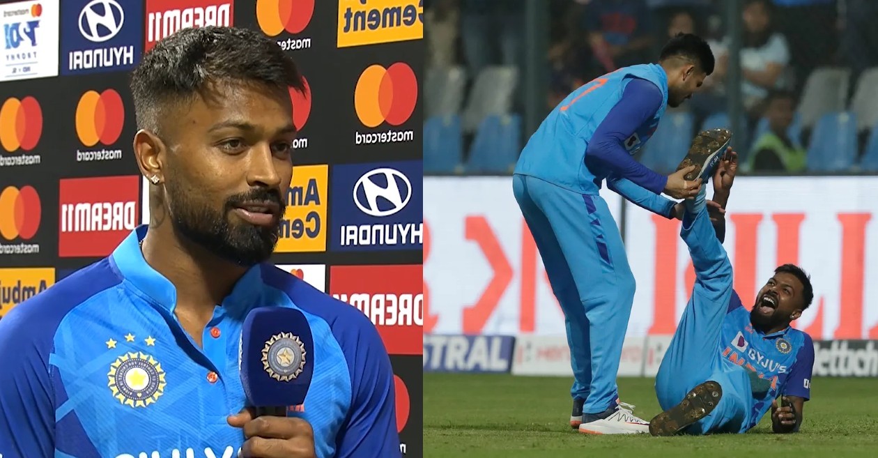 Hardik Pandya on his injury scare in 1st T20I