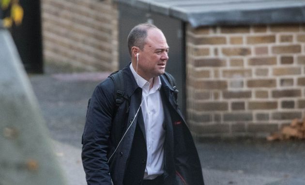 Prime minister's former official spokesman James Slack in Downing Street.