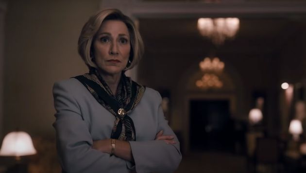 Edie Falco as Hillary Clinton