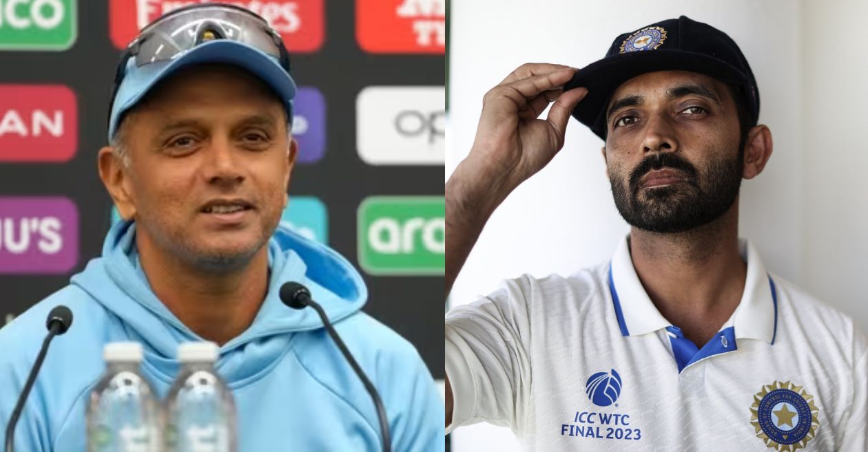 Rahul Dravid and Ajinkya Rahane