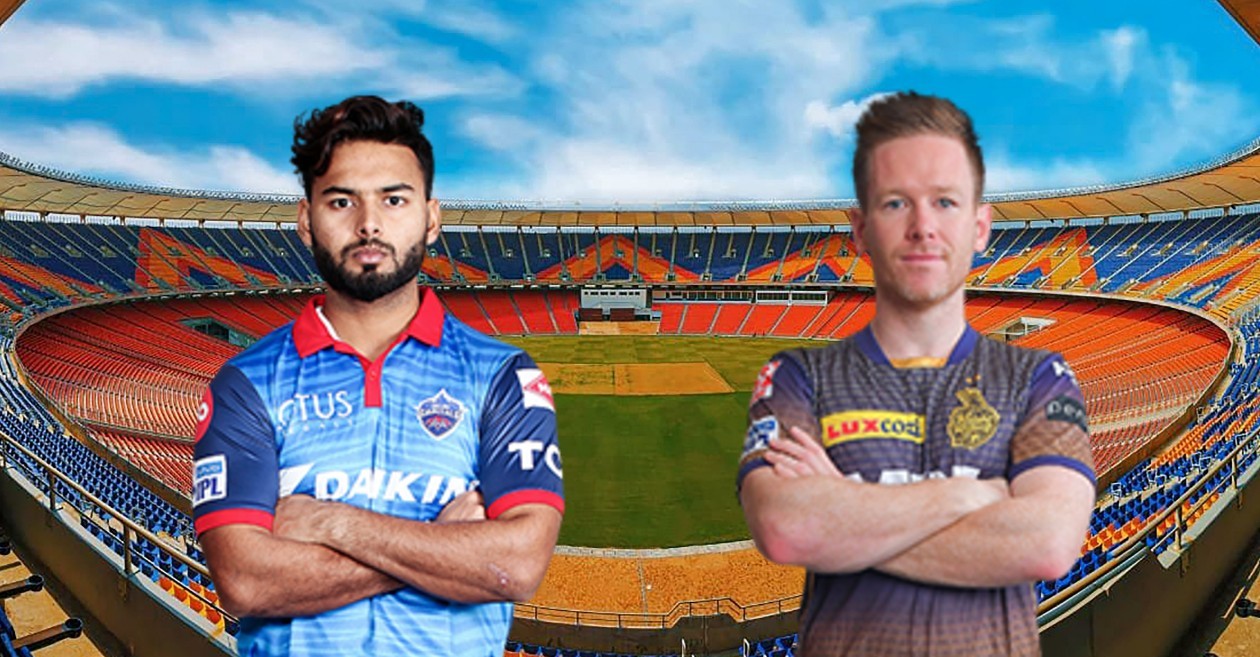 Rishabh Pant and Eoin Morgan