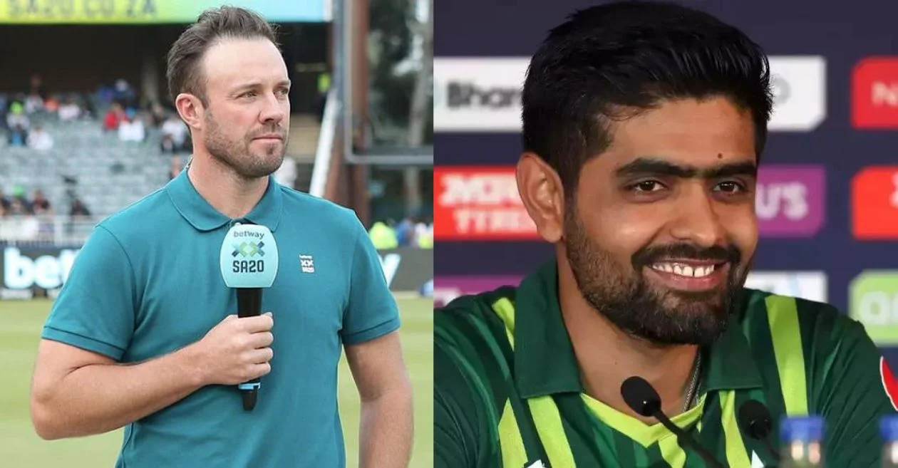 AB de Villiers and Babar Azam