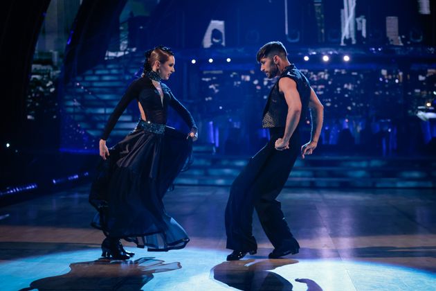 Rose and Giovanni performing the Paso Doble over the weekend