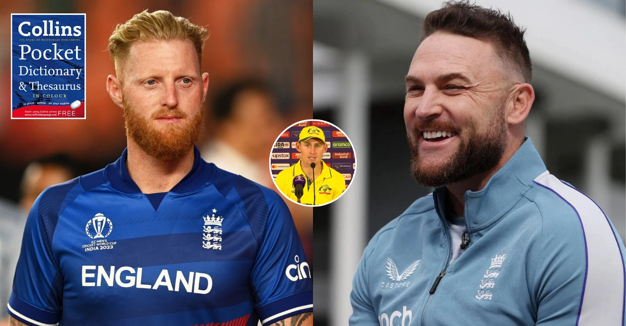 Ben Stokes, Marnus Labuschagne and Brendon McCullum