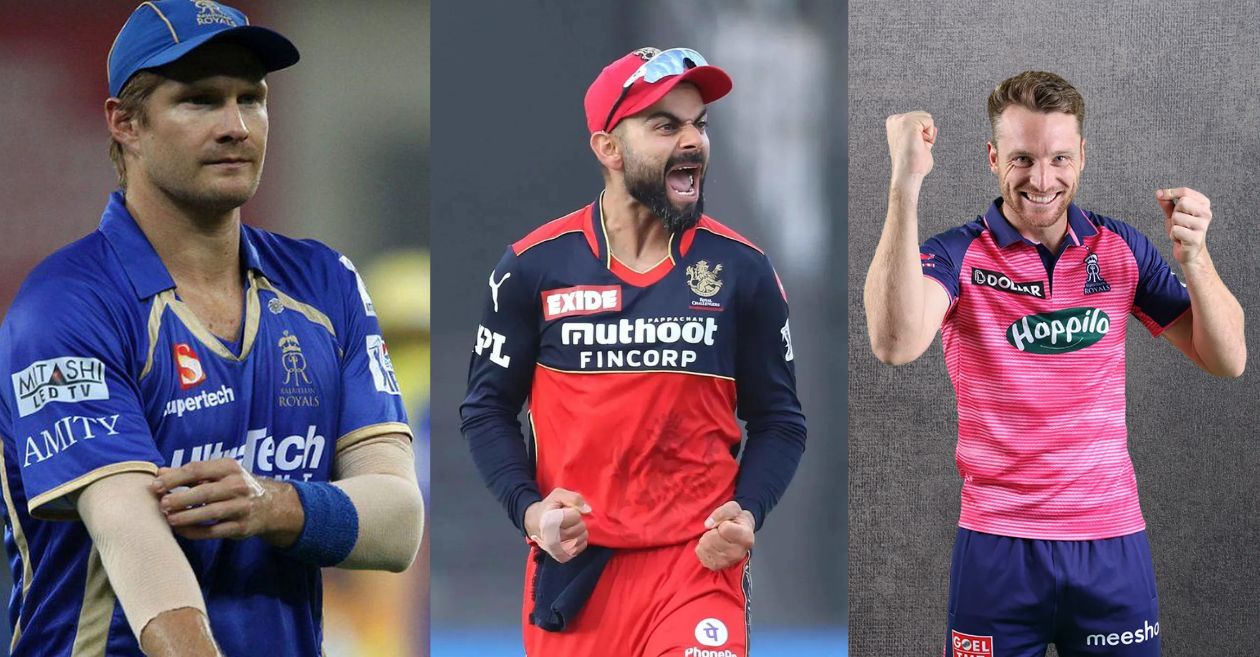 Shane Watson, Virat Kohli and Jos Buttler