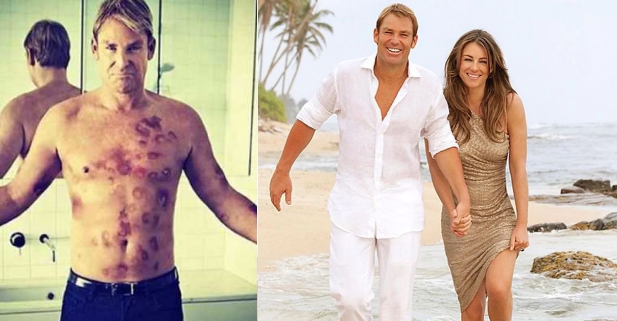 Shane Warne, Elizabeth Hurley