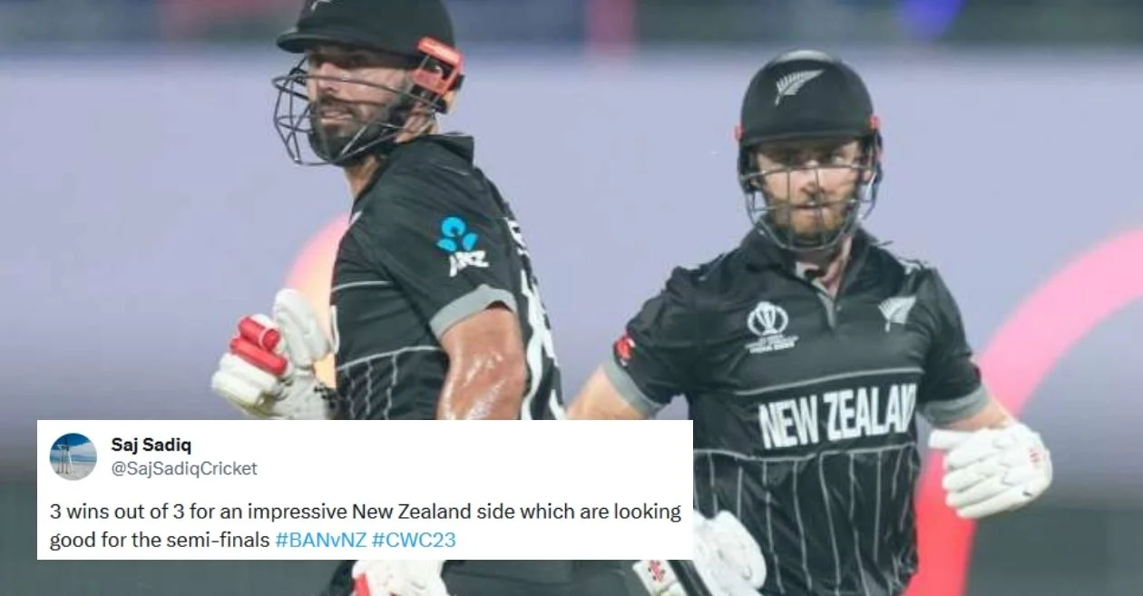 New Zealand beat Bangladesh in CWC 2023