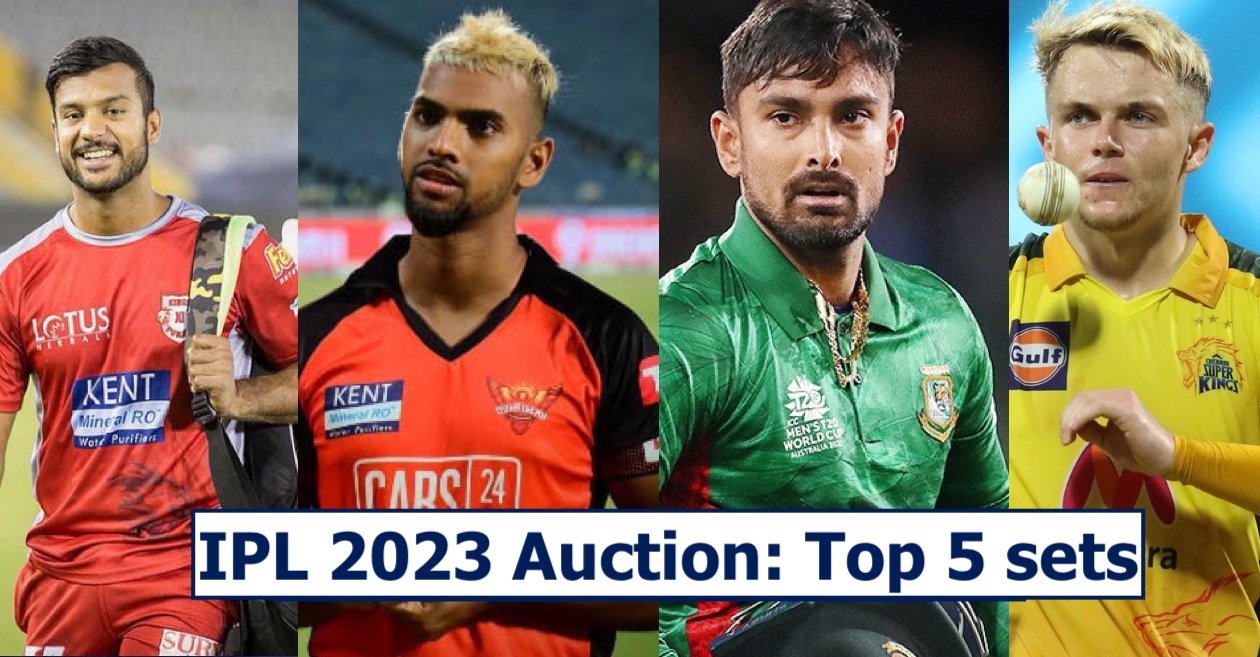 Mayank Agarwal, Nicholas Pooran, Litton Das, Sam Curran