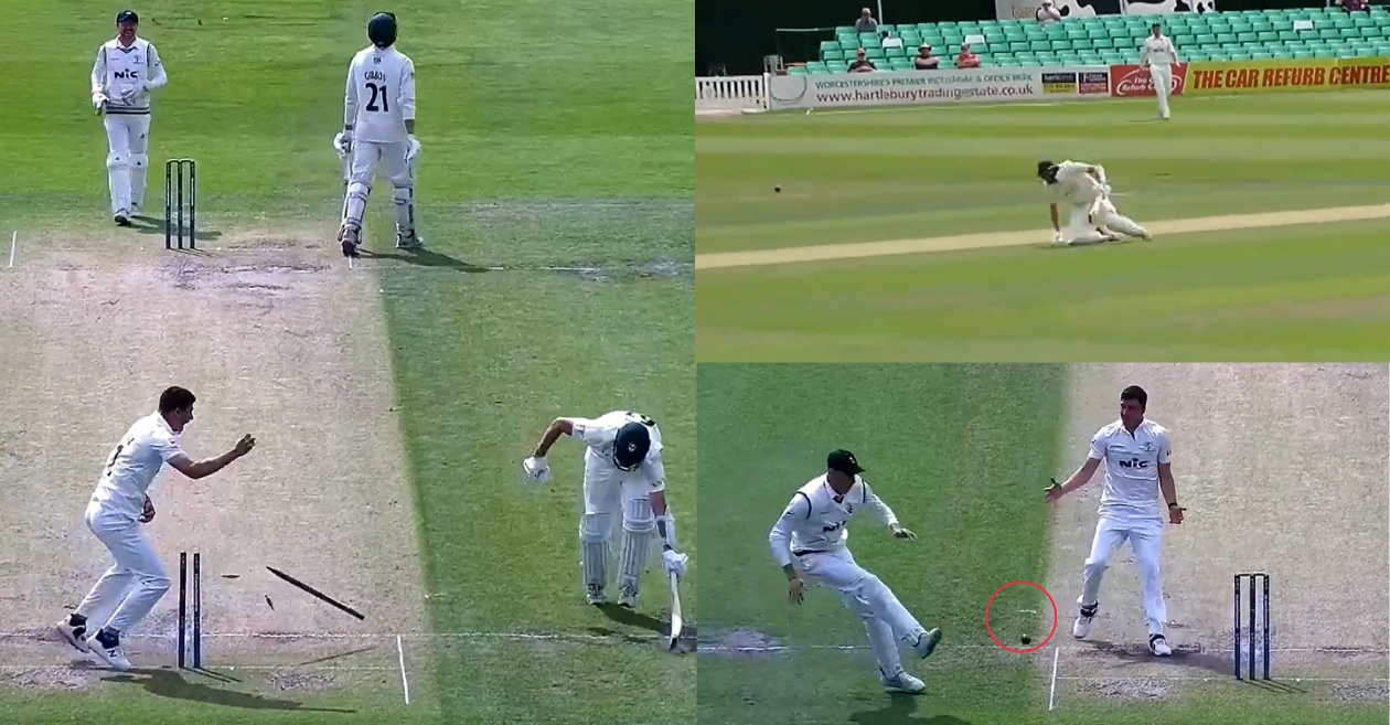 Adam Finch's chaotic and comical run-out