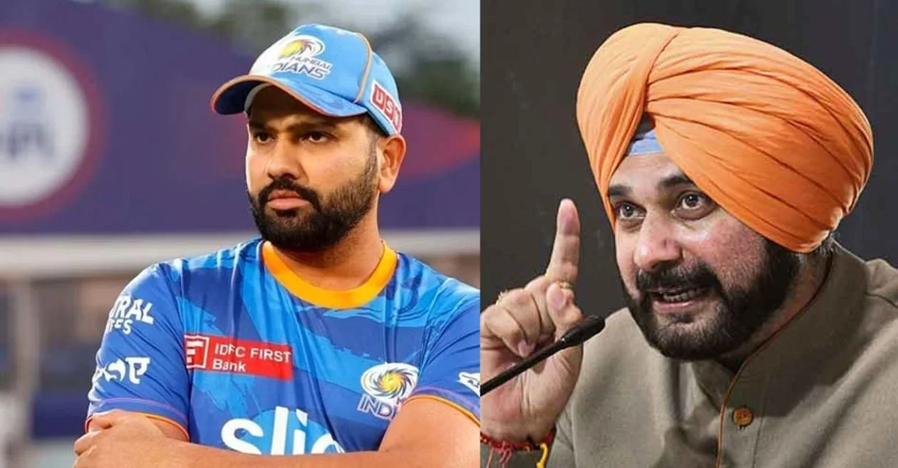 Rohit Sharma and Navjot Singh Sidhu