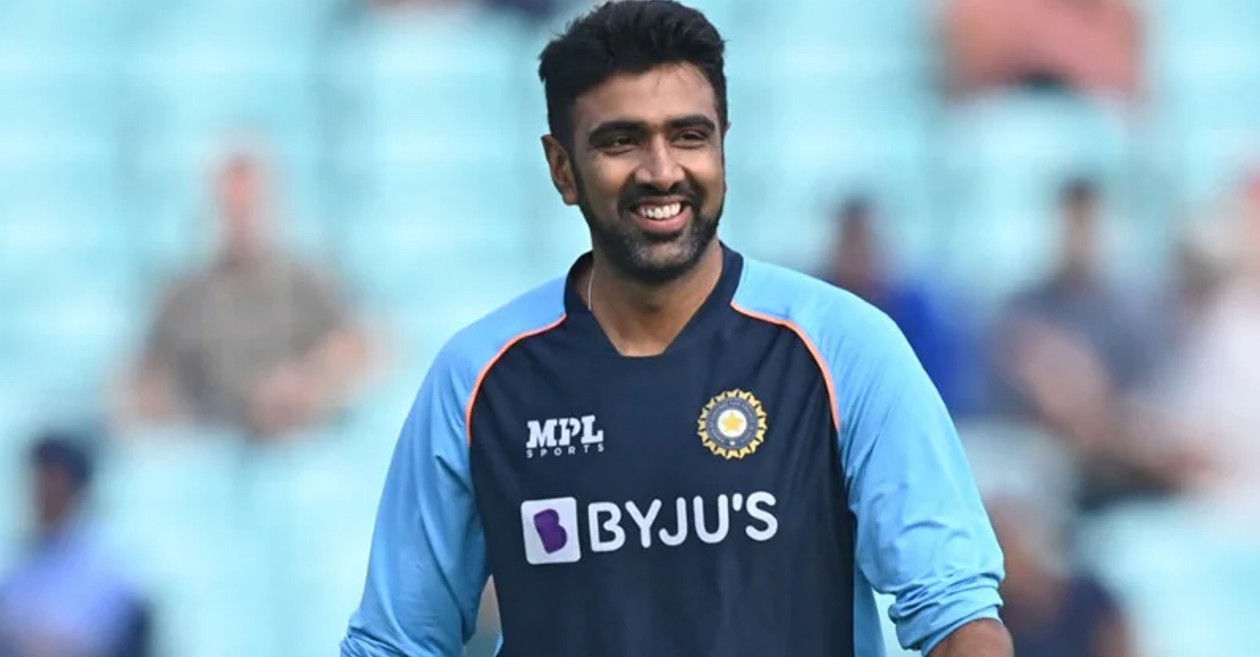 Ravichandran Ashwin reacts after being named in T20I WC squad