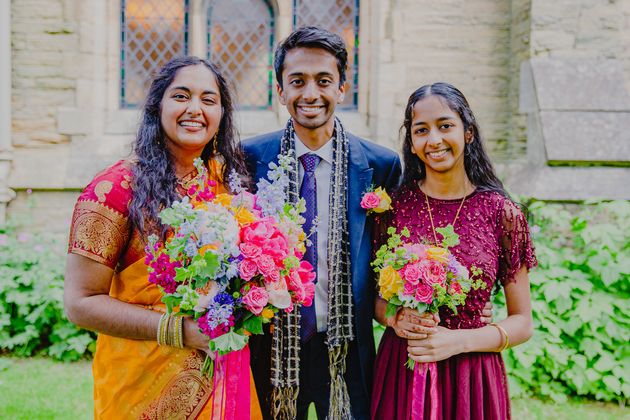 Nimishi Ilango-Lyon before her wedding in York in June 2021.