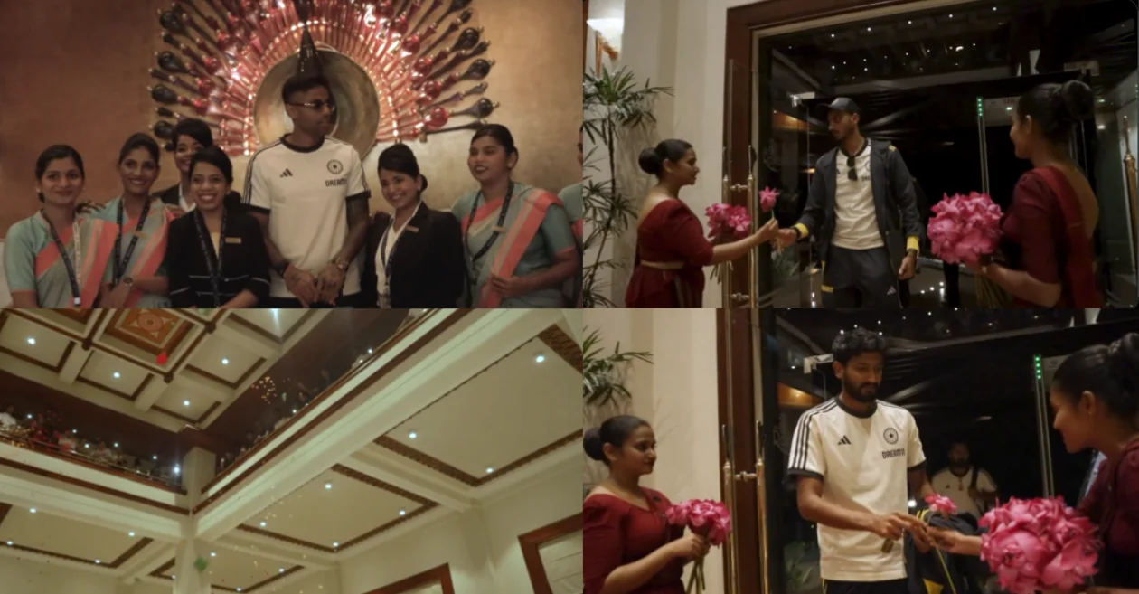 Team India arrive in Sri Lanka