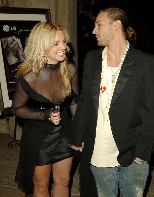 Britney Spears and Kevin Federline pictured during their relationship