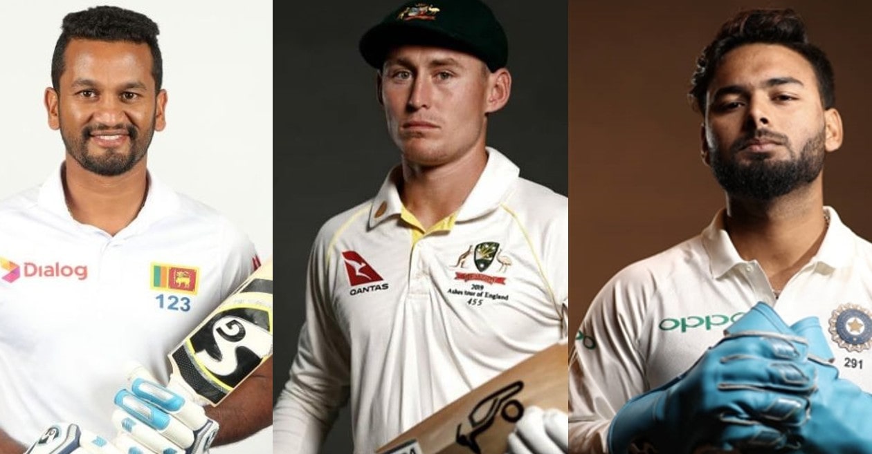 Dimuth Karunaratne, Marnus Labuschagne, Rishabh Pant