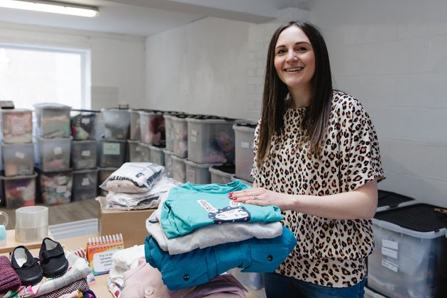 Anna Cargan, who runs her business Build A Bundle alongside childcare. 