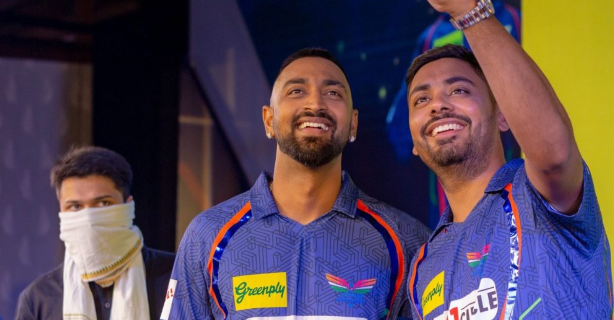 Krunal Pandya and Avesh Khan