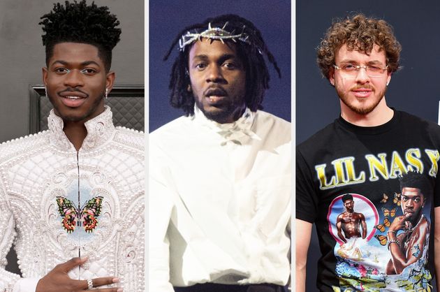 Lil Nas X, Kendrick Lamar and Jack Harlow