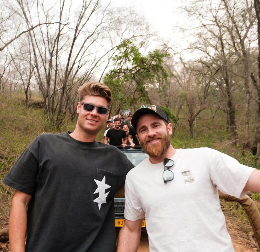 Kane Williamson and Spencer Johnson