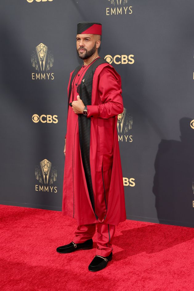 LOS ANGELES, CALIFORNIA - SEPTEMBER 19: O-T Fagbenle attends the 73rd Primetime Emmy Awards at L.A. LIVE on September 19, 2021 in Los Angeles, California. (Photo by Rich Fury/Getty Images)