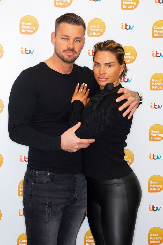 Carl Woods and Katie Price